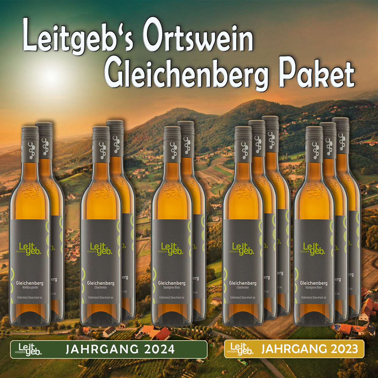 Leitgebs Ortswein Gleichenberg Paket | 12er Paket
