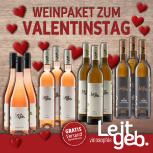 Weinpaket zum Valentinstag | 12er Paket